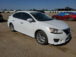 2014 Nissan Sentra S White vin: 3N1AB7AP9EY299278