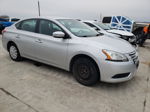 2014 Nissan Sentra S Silver vin: 3N1AB7AP9EY308660