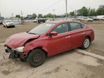 2014 Nissan Sentra S Burgundy vin: 3N1AB7AP9EY311333