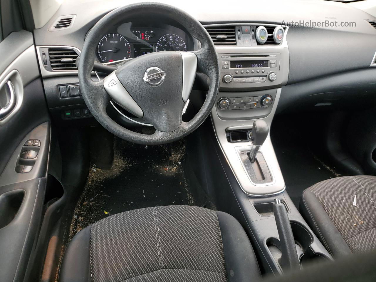 2014 Nissan Sentra S Бордовый vin: 3N1AB7AP9EY311333