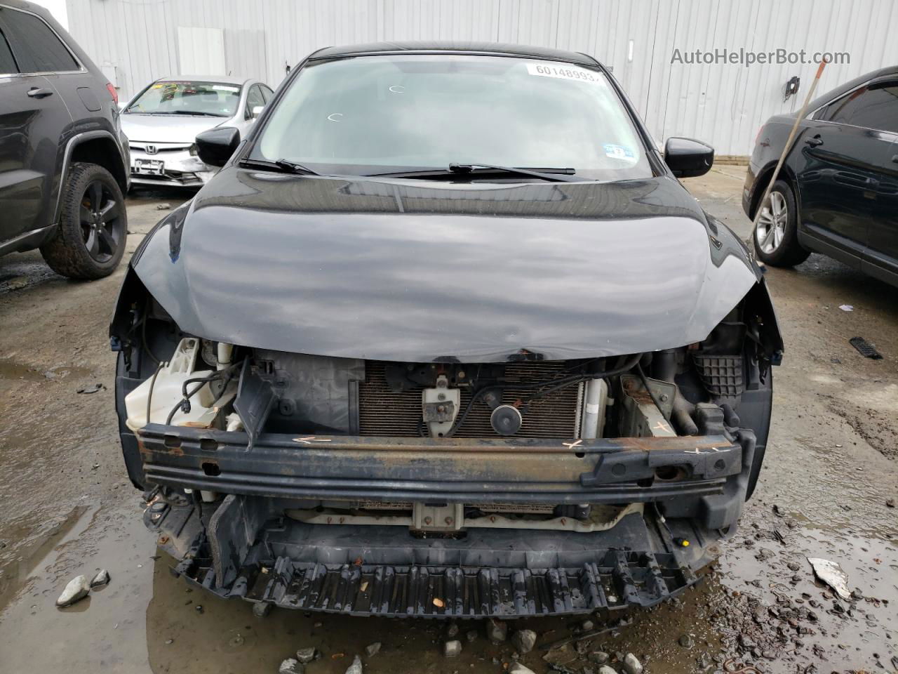 2014 Nissan Sentra S Black vin: 3N1AB7AP9EY339715