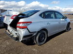 2015 Nissan Sentra S Silver vin: 3N1AB7AP9FL658269