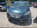 2015 Nissan Sentra Sv Blue vin: 3N1AB7AP9FY226901