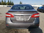 2015 Nissan Sentra S Gray vin: 3N1AB7AP9FY273698