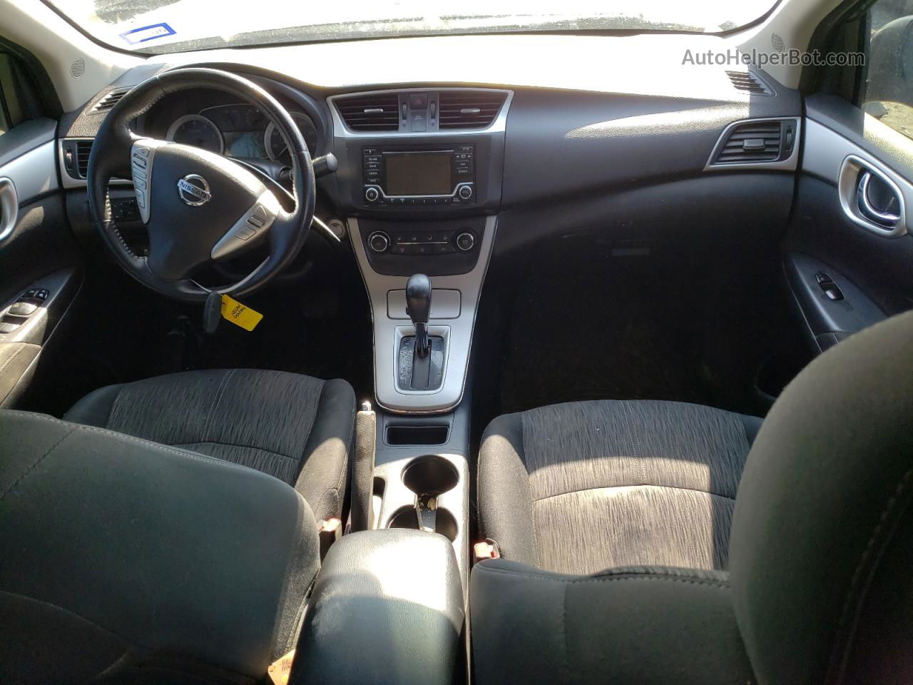 2015 Nissan Sentra S Серый vin: 3N1AB7AP9FY277637