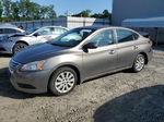 2015 Nissan Sentra S Brown vin: 3N1AB7AP9FY291473