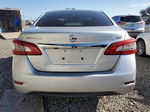 2015 Nissan Sentra S Silver vin: 3N1AB7AP9FY299380