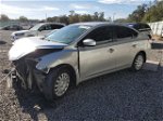 2015 Nissan Sentra S Silver vin: 3N1AB7AP9FY299380