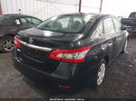 2015 Nissan Sentra S Black vin: 3N1AB7AP9FY301130