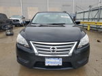 2015 Nissan Sentra S Черный vin: 3N1AB7AP9FY310930