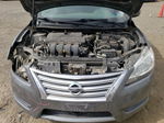 2015 Nissan Sentra S Gray vin: 3N1AB7AP9FY344074