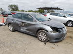 2015 Nissan Sentra S Gray vin: 3N1AB7AP9FY344074