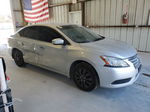 2015 Nissan Sentra S Silver vin: 3N1AB7AP9FY365135