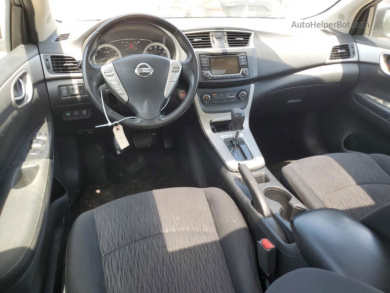 2015 Nissan Sentra S Угольный vin: 3N1AB7AP9FY382498