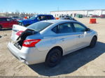 2016 Nissan Sentra Fe+ S/s/sl/sr/sv Silver vin: 3N1AB7AP9GL640257