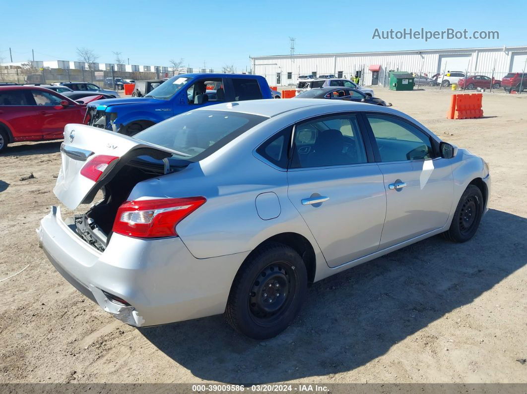 2016 Nissan Sentra Fe+ S/s/sl/sr/sv Серебряный vin: 3N1AB7AP9GL640257