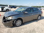 2016 Nissan Sentra S Gray vin: 3N1AB7AP9GL645281