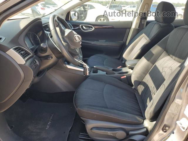 2016 Nissan Sentra S Серый vin: 3N1AB7AP9GL645281