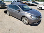 2016 Nissan Sentra S Gray vin: 3N1AB7AP9GL679558