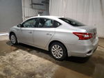 2016 Nissan Sentra S Серебряный vin: 3N1AB7AP9GY211669