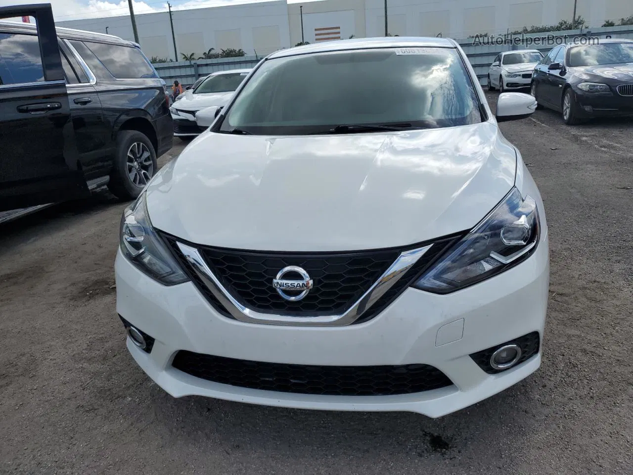 2016 Nissan Sentra S White vin: 3N1AB7AP9GY251086