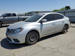 2016 Nissan Sentra S Серебряный vin: 3N1AB7AP9GY286324