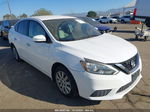 2016 Nissan Sentra S White vin: 3N1AB7AP9GY289854