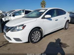 2016 Nissan Sentra S White vin: 3N1AB7AP9GY289854