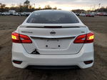 2016 Nissan Sentra S White vin: 3N1AB7AP9GY309648