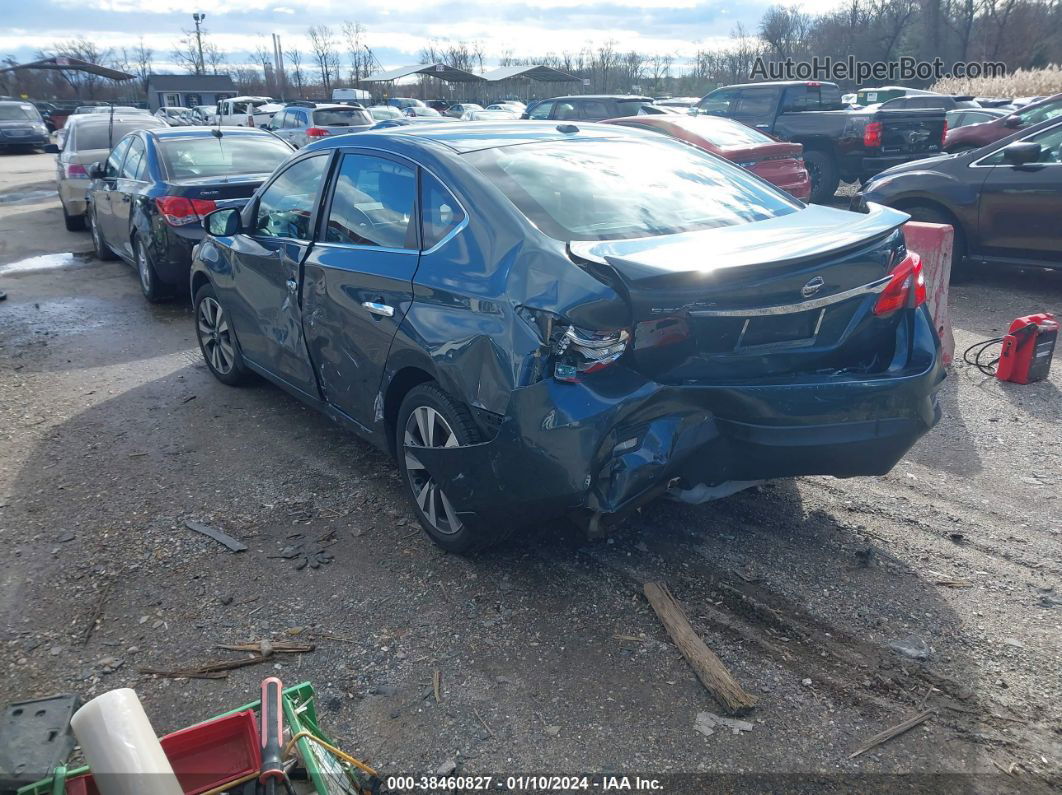 2016 Nissan Sentra Sl Turquoise vin: 3N1AB7AP9GY336543