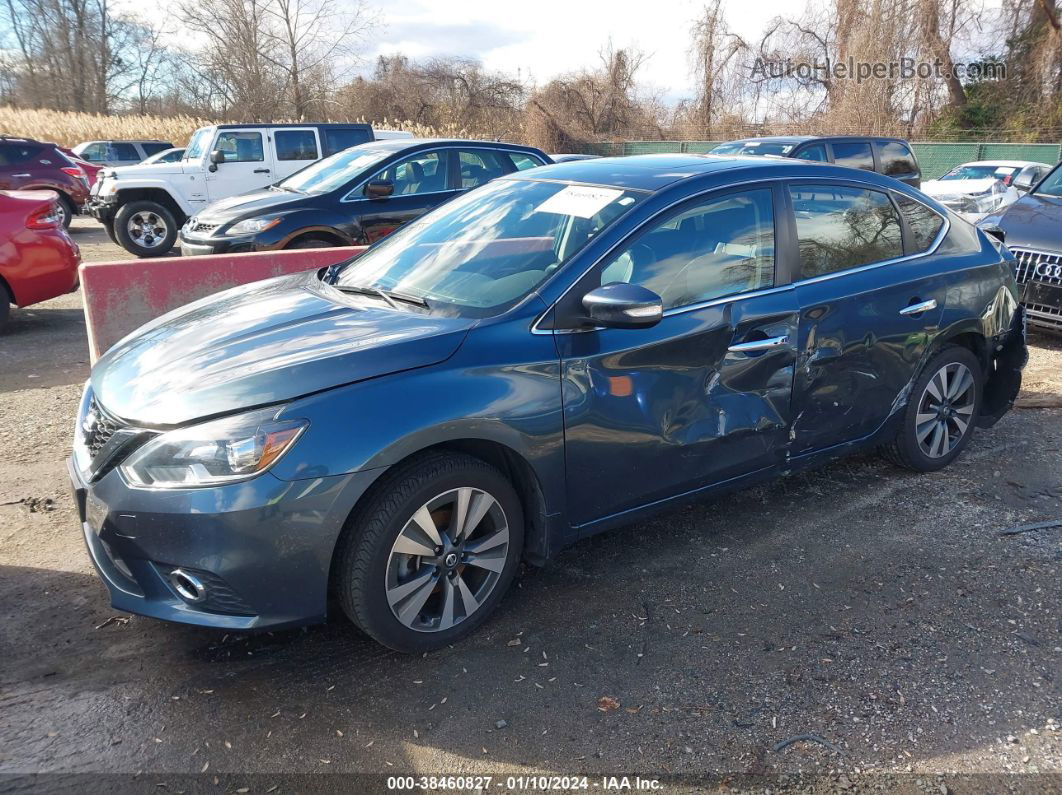 2016 Nissan Sentra Sl Turquoise vin: 3N1AB7AP9GY336543