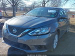 2018 Nissan Sentra Sv Gray vin: 3N1AB7AP9JL630786