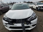 2018 Nissan Sentra S White vin: 3N1AB7AP9JL652397