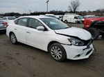 2018 Nissan Sentra S White vin: 3N1AB7AP9JL652397