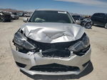 2018 Nissan Sentra S Silver vin: 3N1AB7AP9JL657146