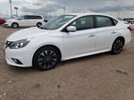 2018 Nissan Sentra S Белый vin: 3N1AB7AP9JY203983