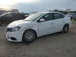 2018 Nissan Sentra S White vin: 3N1AB7AP9JY213221