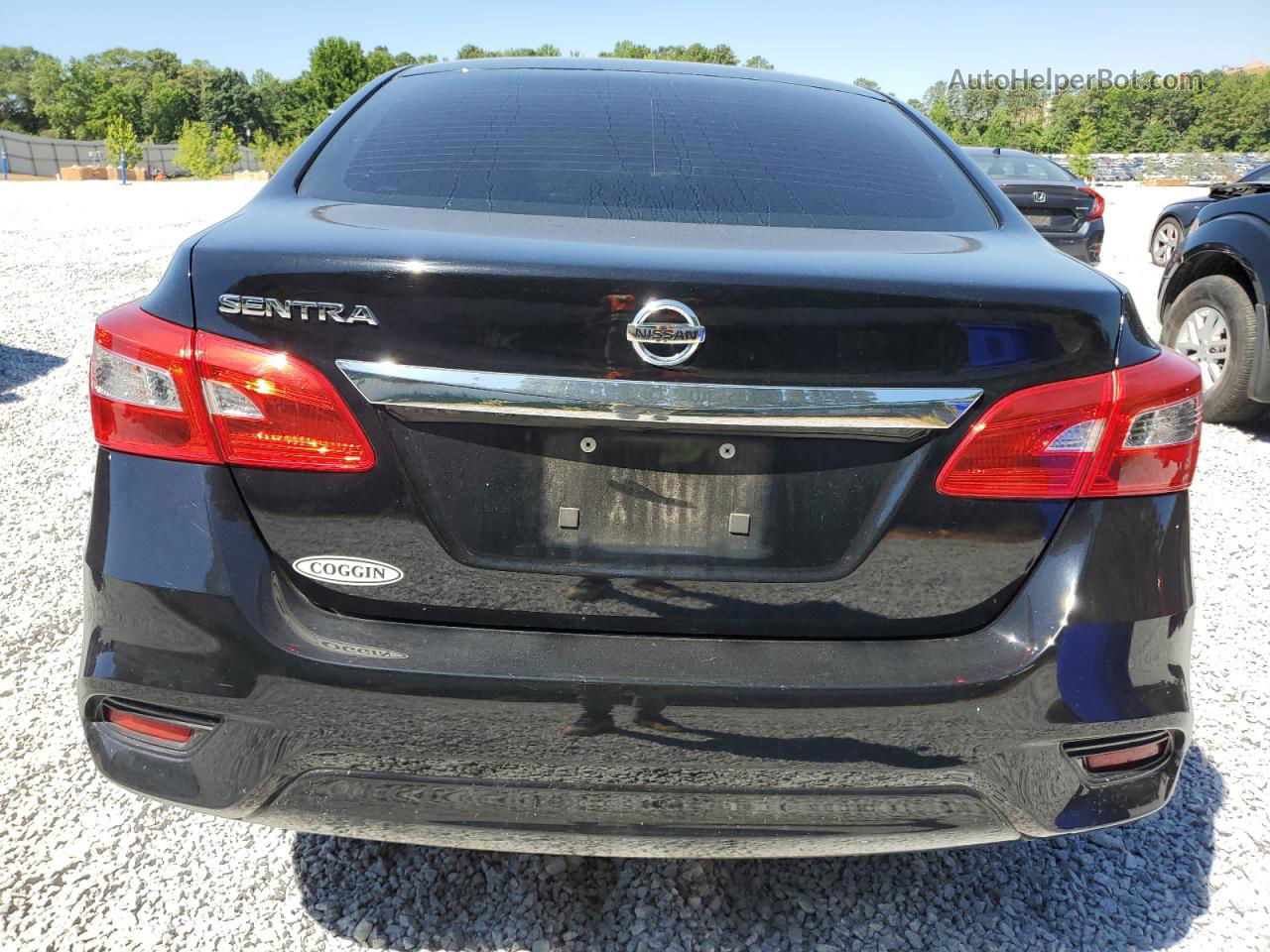 2018 Nissan Sentra S Black vin: 3N1AB7AP9JY230293