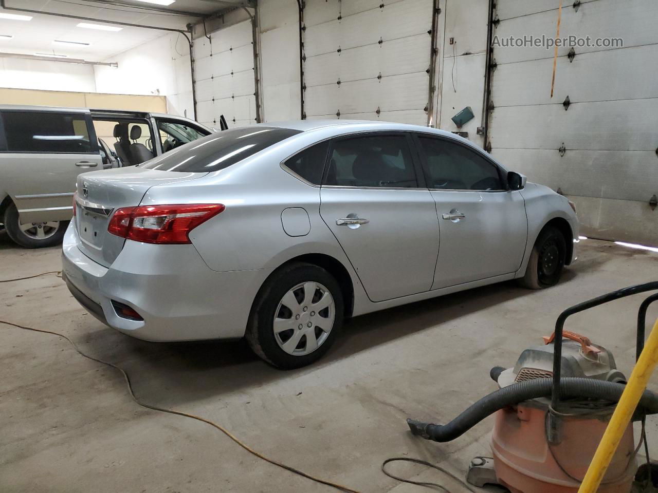 2018 Nissan Sentra S Silver vin: 3N1AB7AP9JY251922