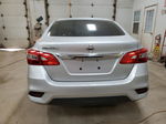 2018 Nissan Sentra S Серебряный vin: 3N1AB7AP9JY251922