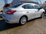 2018 Nissan Sentra S Silver vin: 3N1AB7AP9JY260412