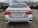 2018 Nissan Sentra S Silver vin: 3N1AB7AP9JY279042