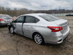 2018 Nissan Sentra S Silver vin: 3N1AB7AP9JY279042