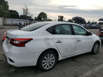 2018 Nissan Sentra S White vin: 3N1AB7AP9JY289098