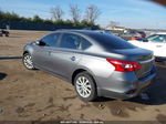 2018 Nissan Sentra Sv Gray vin: 3N1AB7AP9JY295807