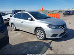 2018 Nissan Sentra S Серебряный vin: 3N1AB7AP9JY326733