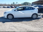 2018 Nissan Sentra S White vin: 3N1AB7AP9JY330359