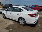 2018 Nissan Sentra S White vin: 3N1AB7AP9JY335528