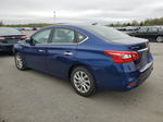 2018 Nissan Sentra S Blue vin: 3N1AB7AP9JY348117