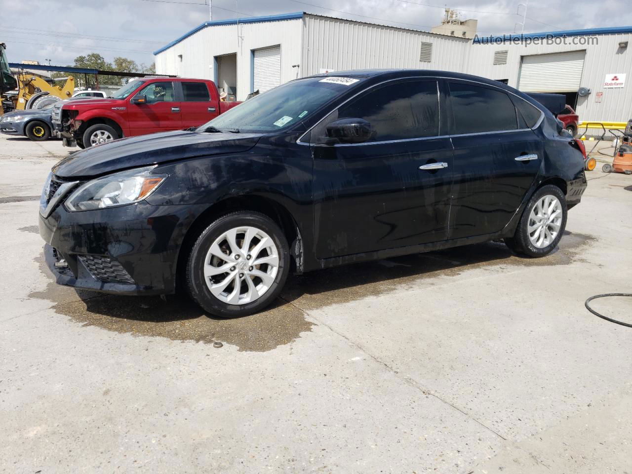 2019 Nissan Sentra S Black vin: 3N1AB7AP9KY226116